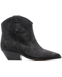 Isabel Marant - Dewina Leather Bootie - Lyst