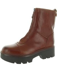 Sam Edelman - Cooper Leather Lugged Sole Chelsea Boots - Lyst