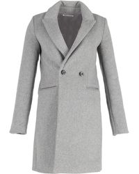 Reformation - Double-Breasted Coat With Pockets - Lyst