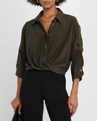A.L.C. - Leo Convertible Sleeves Top - Lyst