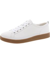 Vionic - Winny Leather Lace Up Casual And Fashion Sneakers - Lyst