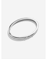 BaubleBar - Nadia Three Stone Classic Hinge Bangle - Lyst
