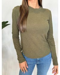 Bella Dahl - Long Sleeve Crew Neck Tee - Lyst