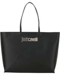 Just Cavalli - Small Logo Tote - Lyst