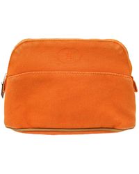 Hermès - Bolide Canvas Clutch Bag (pre-owned) - Lyst