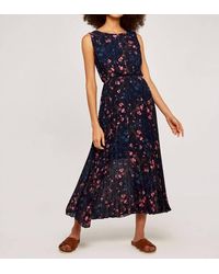 Apricot - Navy Floral Dress - Lyst