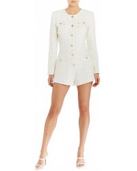 Amanda Uprichard - Fallon Romper - Lyst