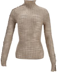 Acne Studios - Ribbed-Knit Turtleneck Sweater - Lyst