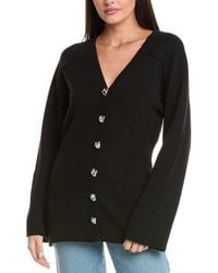 Rag & Bone - Bridget Long V-Neck Wool-Blend Cardigan - Lyst