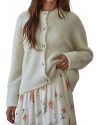 By Together - Knit Sweater Button Down Long Sleeve Cardigan - Lyst