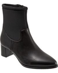 Trotters - Kippy T2060-001 Boots Leather Ankle Bootie Jobb216 - Lyst