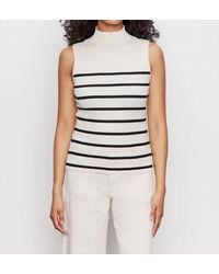 Sanctuary - Ribbed Funnel Neck Top - Lyst