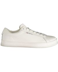 Tommy Hilfiger - White Polyester Sneaker - Lyst