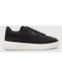 Bally - Maily Monogram Low-Top Sneakers, Brand Size 37 Us - Lyst