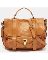Proenza Schouler - Leather Large Ps1 Top Handle Bag - Lyst