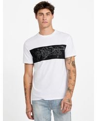 Guess - Atlas Crewneck Logo Tee - Lyst