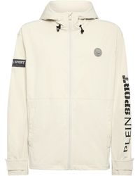 Philipp Plein - Technical Nylon Jacket Ls Scratch - Lyst