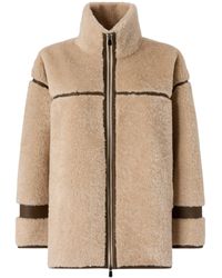 Pinko - Celosia Caban Aspen Plush Mid-Length Jacket - Lyst