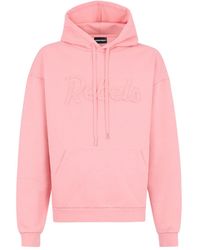 DSquared² - Soft Drawstring Hoodie With Pouch Pocket - Lyst