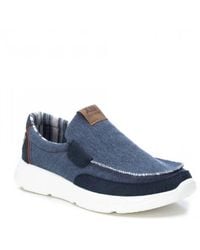 Xti - Canvas Loafers - Lyst