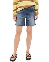 Rag & Bone - Miramar Kaia Denim Shorts, Cosmos - Lyst