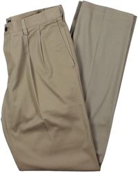 Dockers Big & Tall Deep Pockets Pleated Khaki Pants - Natural