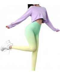 Rockstar Peach - Ode To Ombre Sculpting Leggings - Lyst