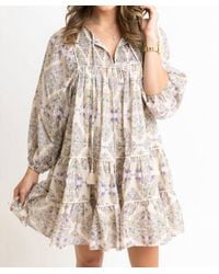 Karlie - Boho Floral Tier Dress - Lyst