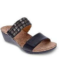Revere - Sorrento Wedge Sandal - Lyst