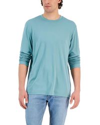 Alfani - Knit Long Sleeves T-shirt - Lyst