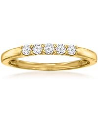 Ross-Simons - Lab-Grown Diamond 5-Stone Ring - Lyst