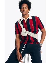 Nautica - Classic Fit Rugby Polo Shirt - Lyst