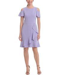London Times - Wedding Guest Above-knee Fit & Flare Dress - Lyst