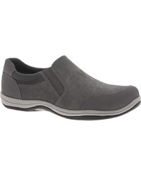 Easy Street - Infinity Faux Suede Slip-on Casual And Fashion Sneakers - Lyst