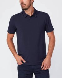 PAIGE - Burke Polo Shirt - Lyst