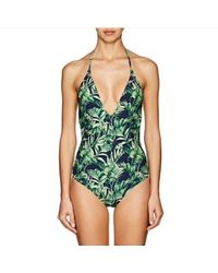 Onia - Nina Plunging V-neck One-piece Swimsuit - Lyst
