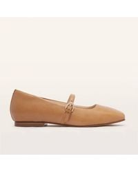 Frankie - Hepburn Leather Dress Flat - Lyst
