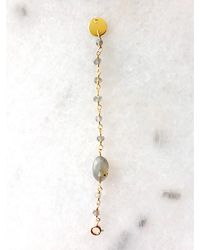 A Blonde and Her Bag - Semi-precious Bead Necklace Extender - Lyst