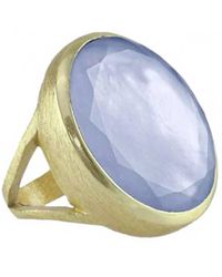 Marcia Moran - Large Oval Statement Ring - Lyst