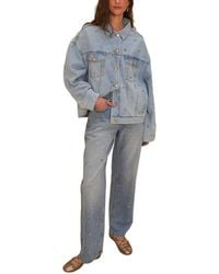 FARM Rio - Bows Embroidered Denim Pant - Lyst