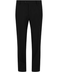 Ferragamo - Metallic Striped Trousers - Lyst