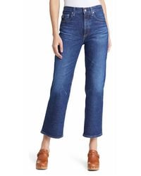 AG Jeans - Kinsley High Rise Pop Crop - Lyst