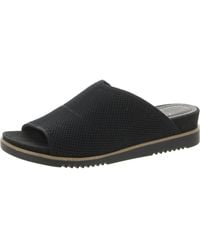 Eileen Fisher - Knit Slip-on Slide Sandals - Lyst