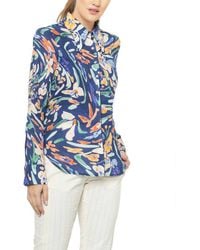De Loreta - Carmela Blouse Jaleo Azul - Lyst