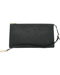 Louis Vuitton - Pochette Accessoires Leather Clutch Bag (pre-owned) - Lyst