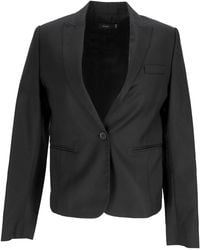 JOSEPH - Single-Breasted Blazer With Pockets - Lyst