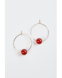 Vermeer Studio - Audrey Hoop Earrings - Lyst