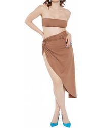 Circular Path - Strapless Bandeau Bikini Top - Lyst
