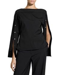 Theory - Wool-Blend Top - Lyst