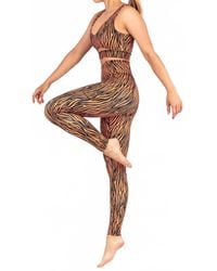 Lovyt - Printed Legging - Lyst